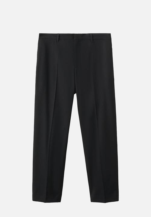 MANGO - Trousers DOVER - black