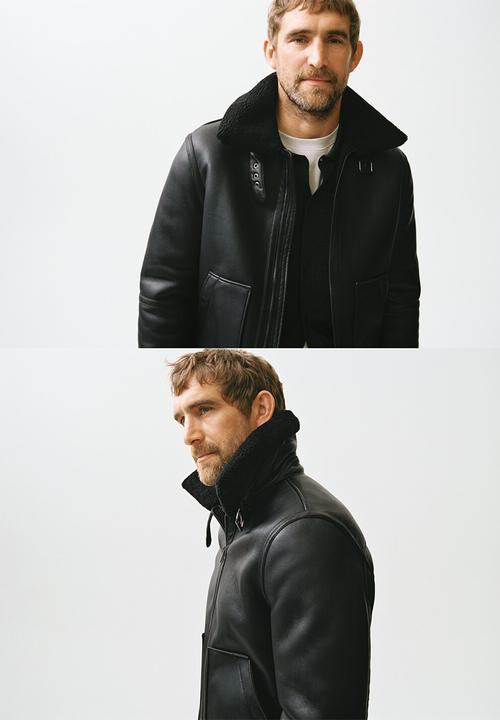 MANGO - Jacket ETHAN - black