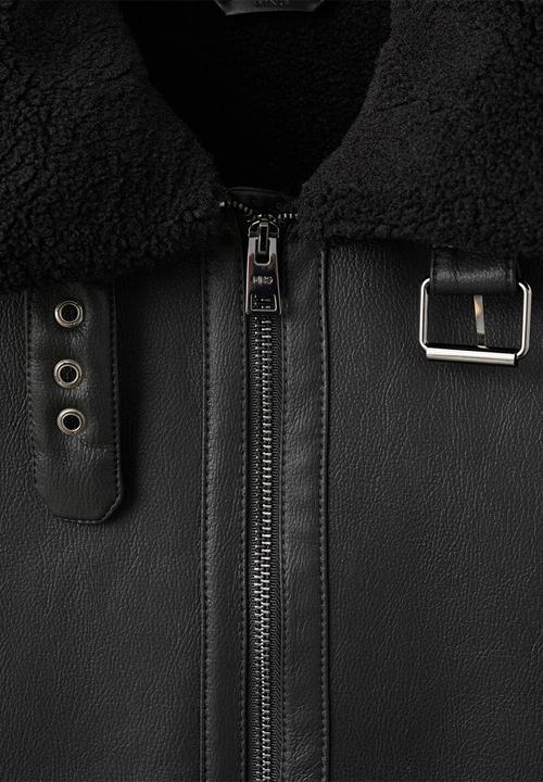 MANGO - Jacket ETHAN - black