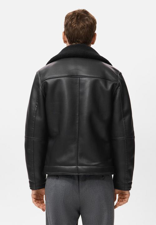 MANGO - Jacket ETHAN - black