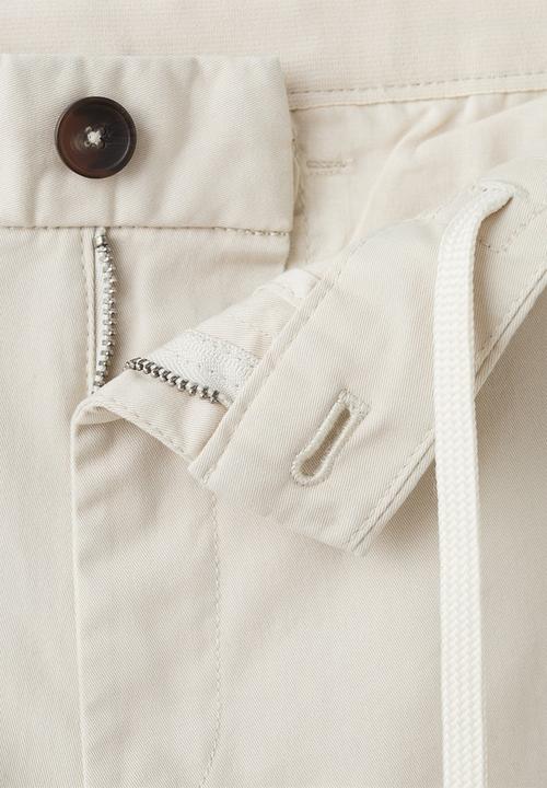 MANGO - Trousers Prato - Light Beige