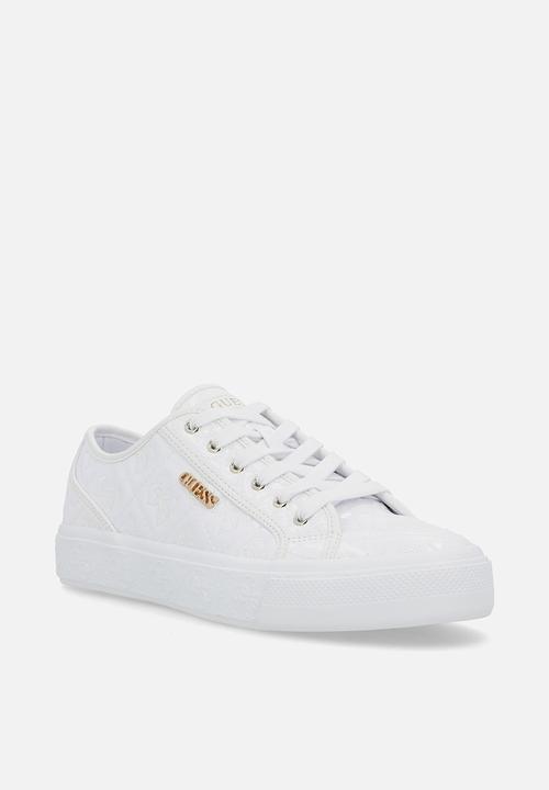 GUESS - Embroidery sneaker - white