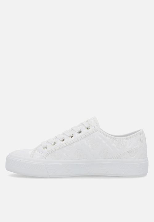 GUESS - Embroidery sneaker - white