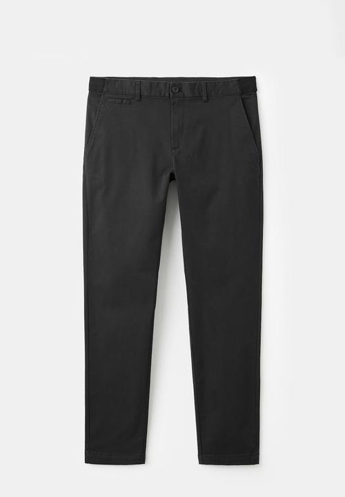 MANGO - Trousers Prato - Black