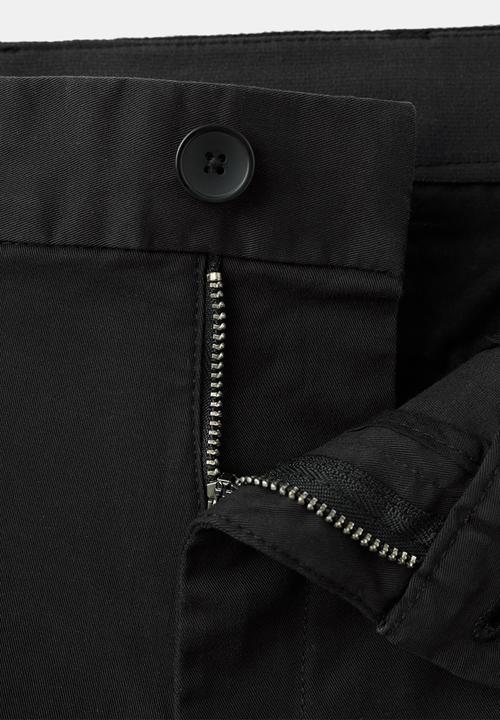 MANGO - Trousers Prato - Black