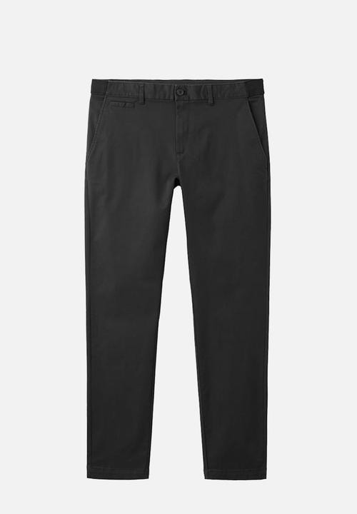 MANGO - Trousers Prato - Black