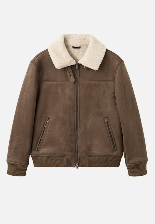 MANGO - Jacket Jay - Camel