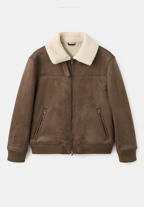 MANGO - Jacket Jay - Camel