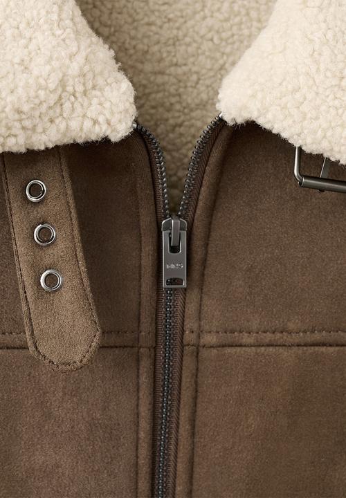 MANGO - Jacket Jay - Camel