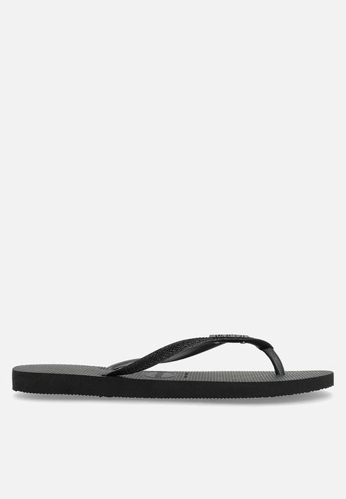 Havaianas - Slim glitter II  fc - black