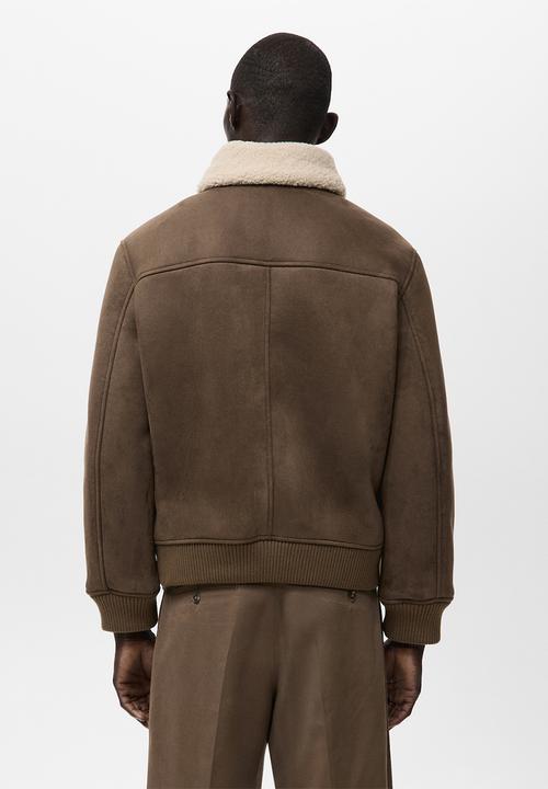 MANGO - Jacket Jay - Camel