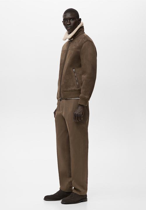 MANGO - Jacket Jay - Camel