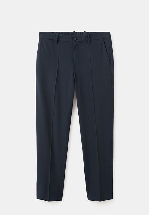 MANGO - Trousers Bologna - Navy