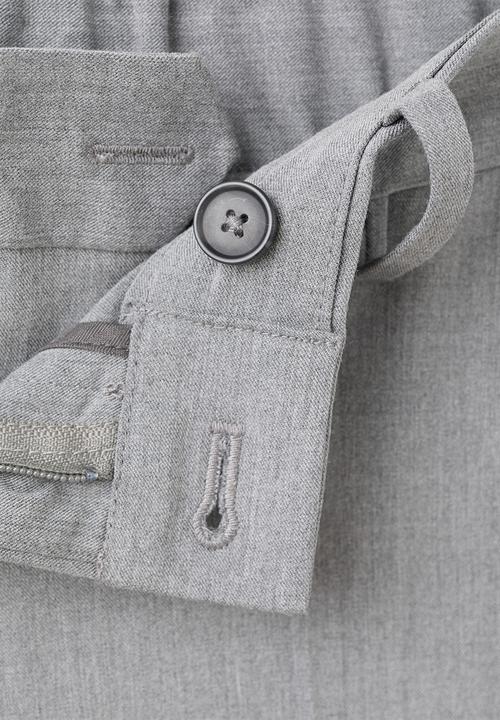 MANGO - Trousers Bologna - Light Grey Denim