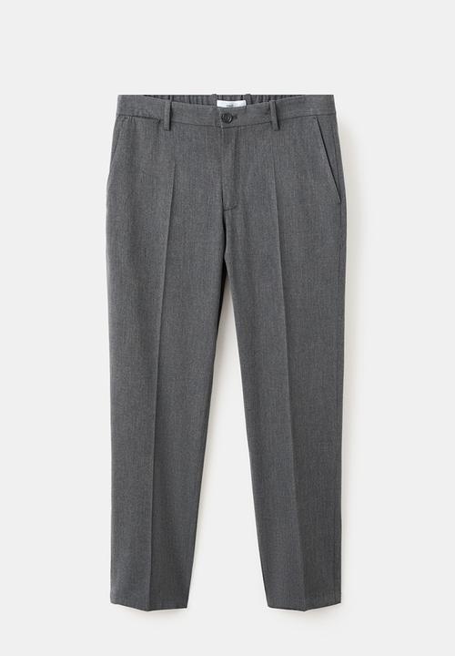 MANGO - Trousers Bologna - Grey