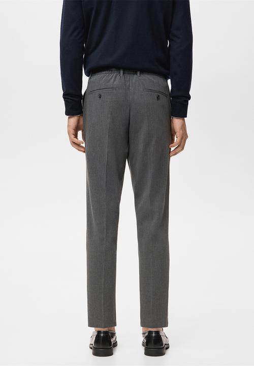 MANGO - Trousers Bologna - Grey