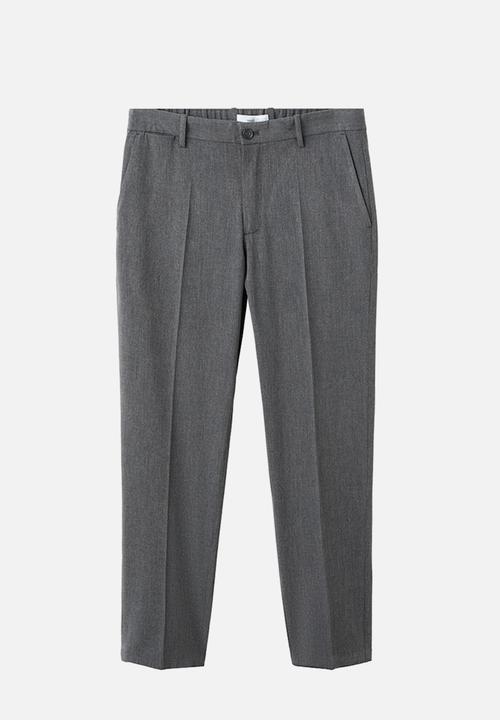 MANGO - Trousers Bologna - Grey