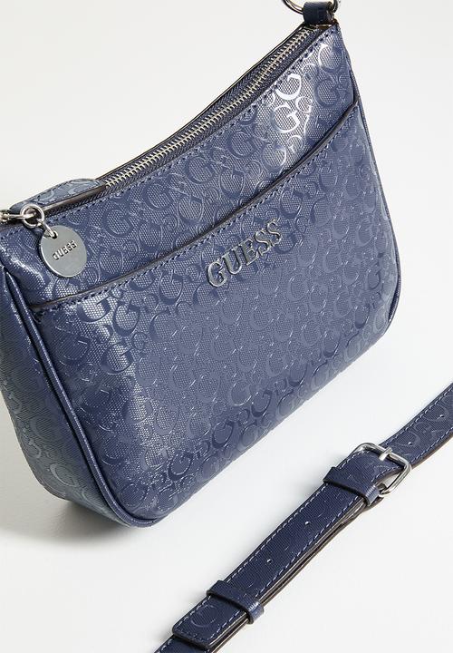 GUESS - Granby mini crossbody bag - blue