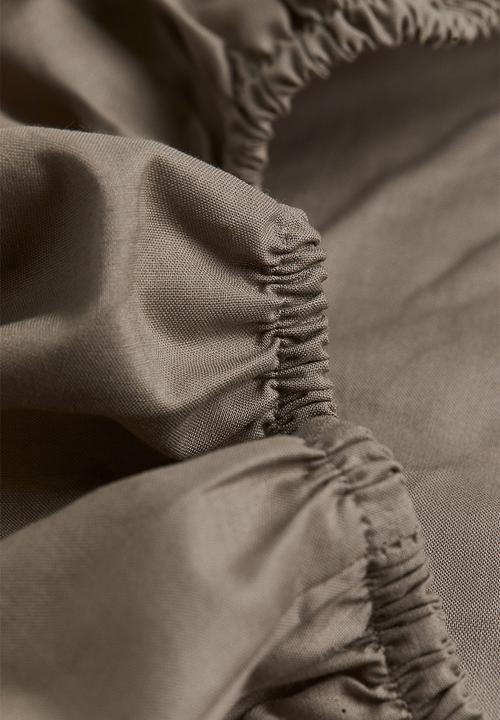 H&M - Fitted cotton sheet - beige