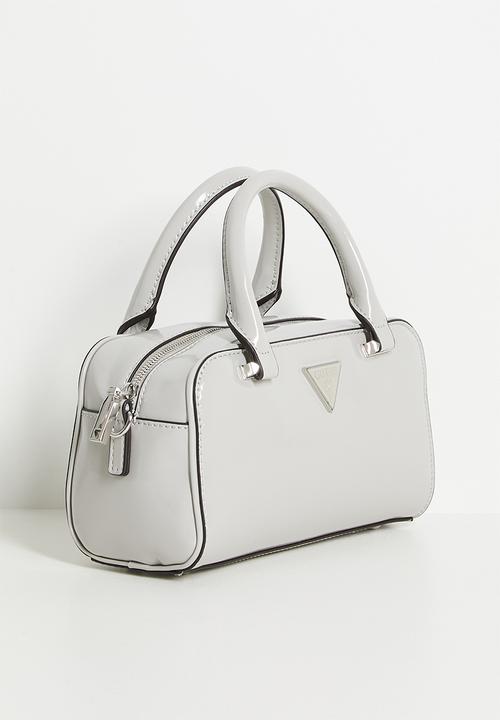 GUESS - Arnela mini satchel bag - light taupe