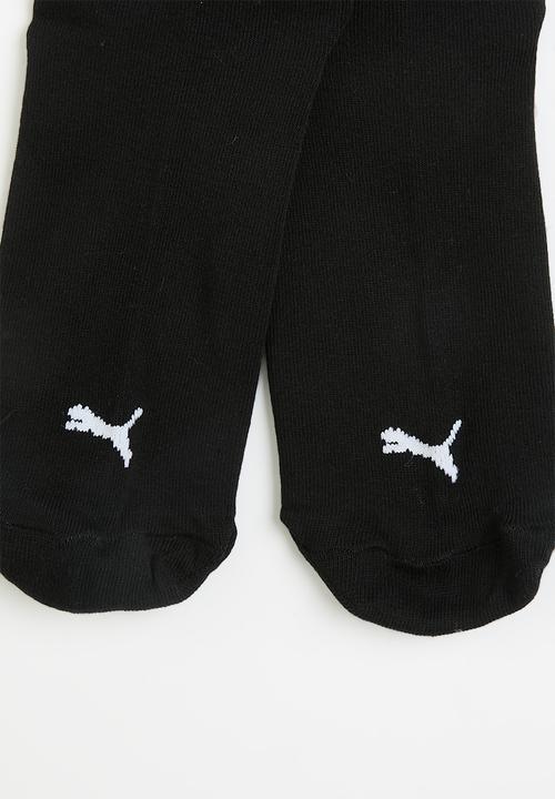 PUMA - Ladies Low Cut  Sock - Black-White