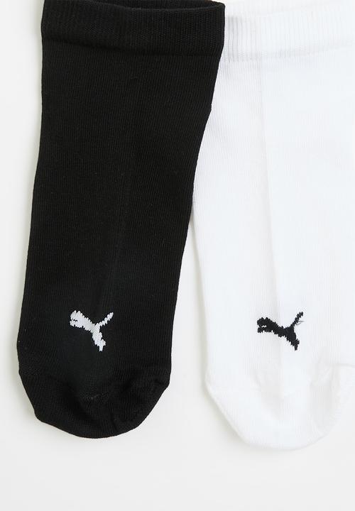 PUMA - Ladies 2pk running socks - black/white