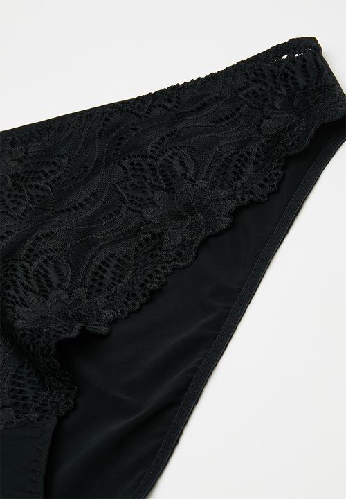 DORINA - Angie-2pp brief - black/fuchsia
