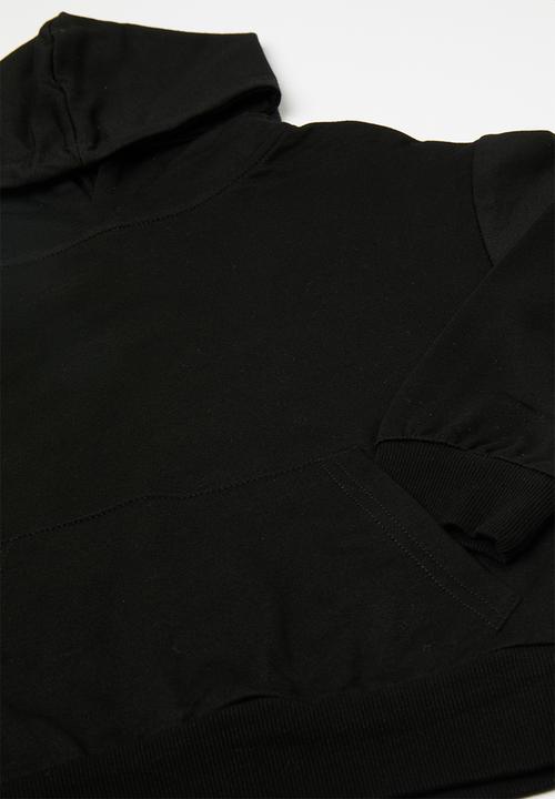 Pop Candy - Hoodie & shorts set - black
