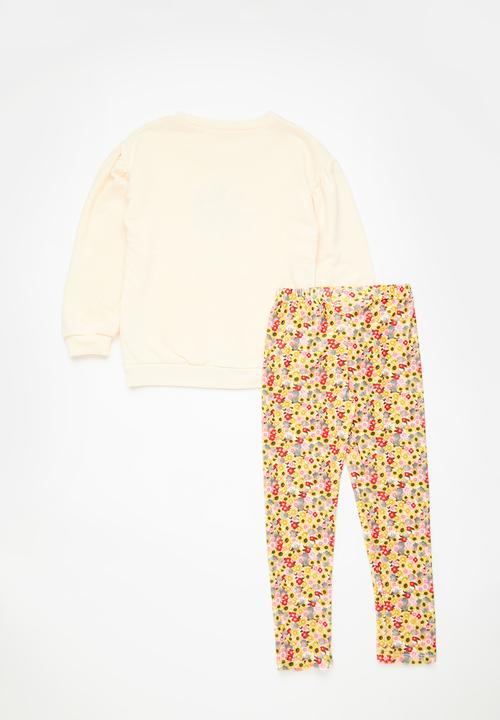 Pop Candy - Sweatshirt and legging set - white/multi