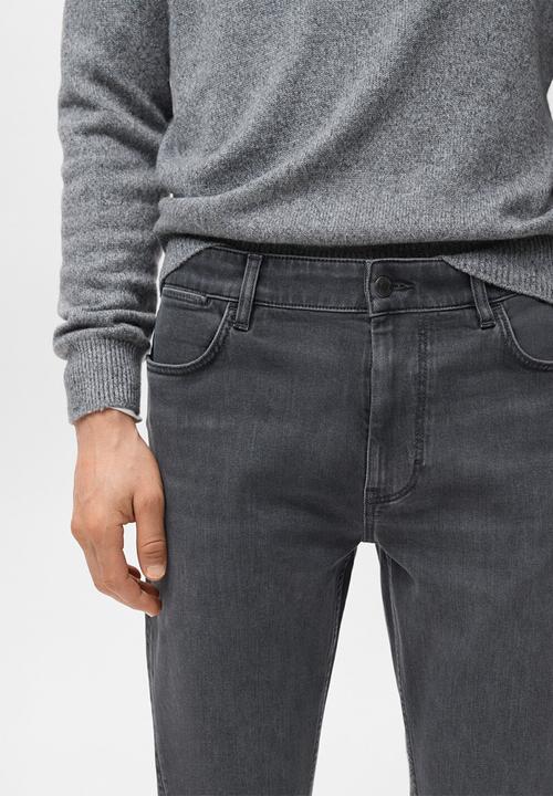 MANGO - Jeans Patrick - Open Gray
