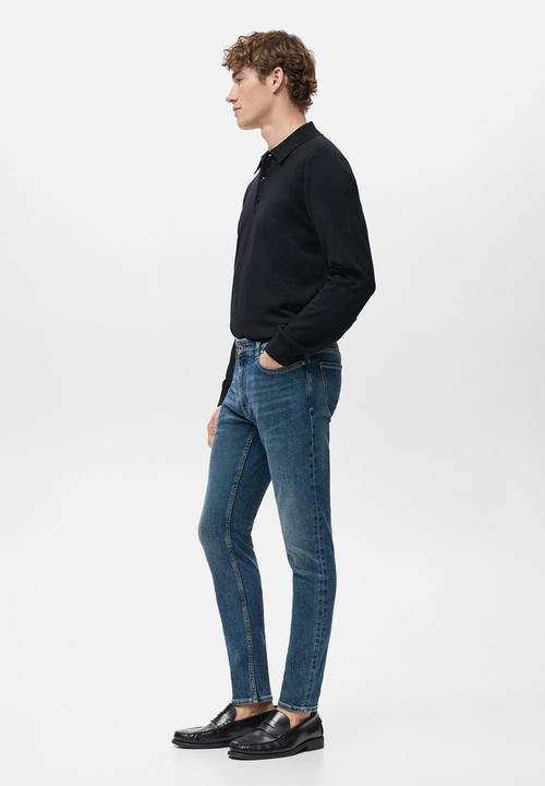 MANGO - Jeans Jude - Blue