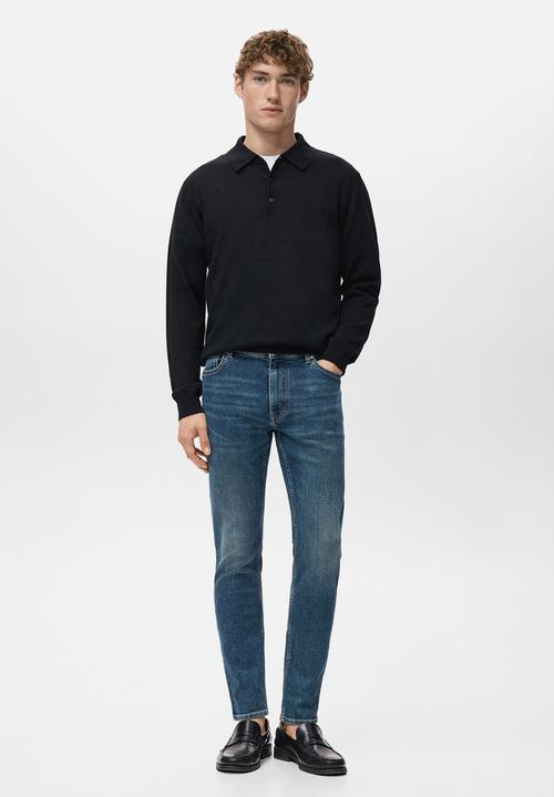 MANGO - Jeans Jude - Blue