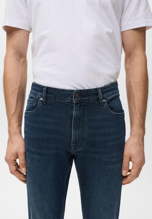 MANGO - Jeans Jude - Open Blue