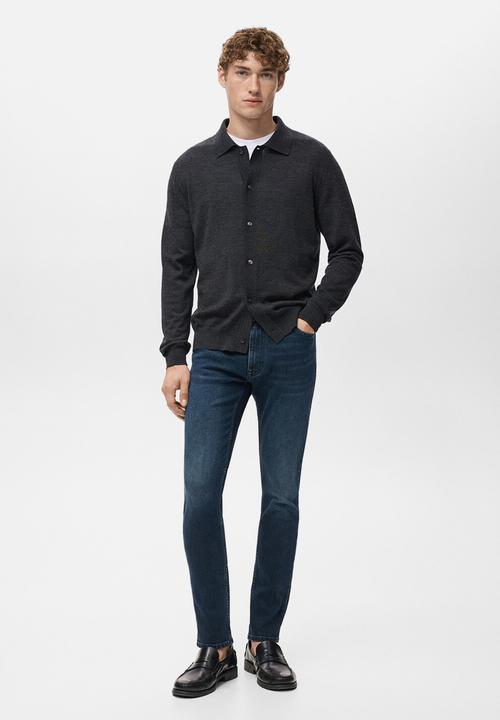 MANGO - Jeans Jude - Open Blue