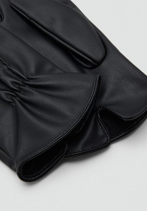 MANGO - Telma gloves-black