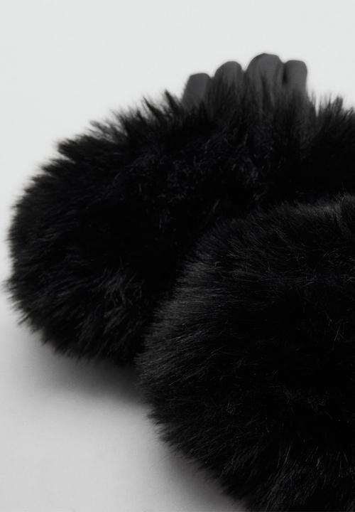 MANGO - Otto gloves-black