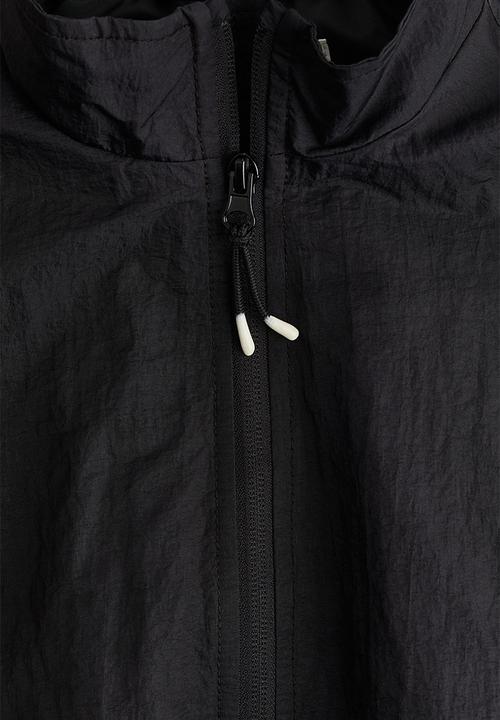 H&M - Windbreaker - black colour block