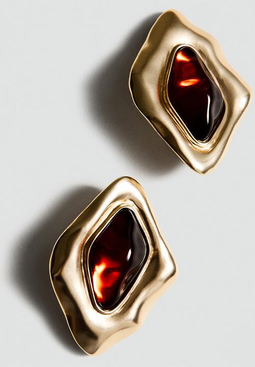 MANGO - Naiara earrings-gold