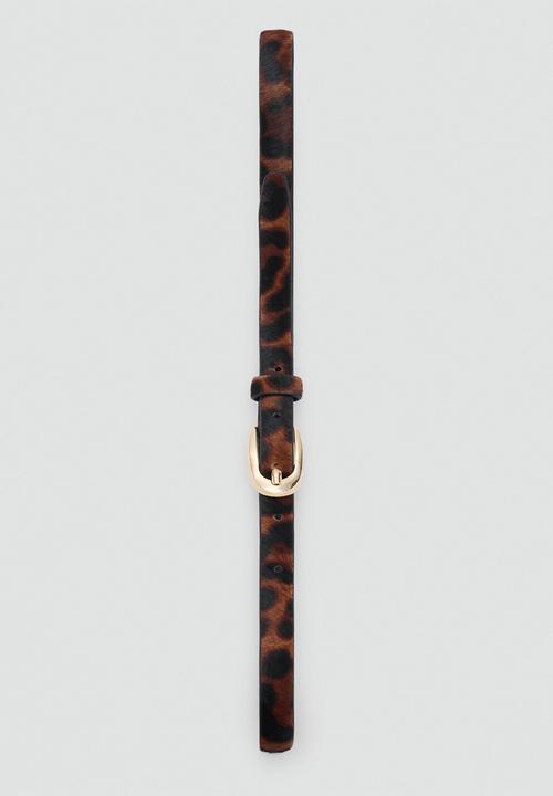 MANGO - Nestor belt - black & brown