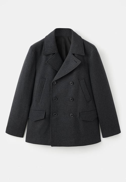 MANGO - Coat Steve - Medium Gray