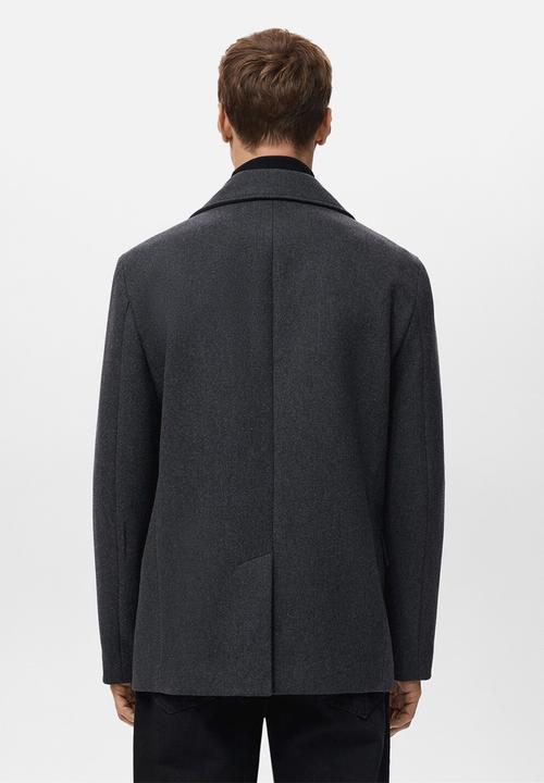 MANGO - Coat Steve - Medium Gray