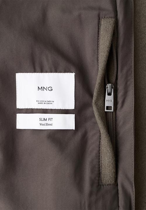 MANGO - Coat Uriel - Light-Brown