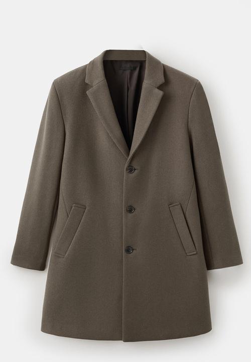 MANGO - Coat Uriel - Light-Brown
