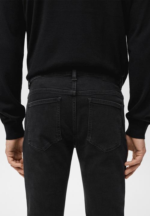 MANGO - Jeans Jude - Black Denim