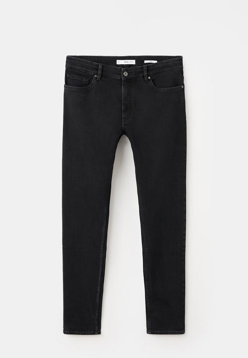 MANGO - Jeans Jude - Black Denim