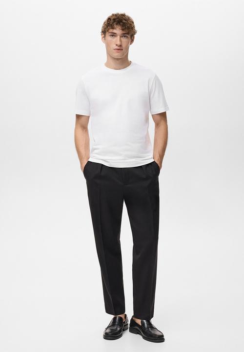 MANGO - TShirt Cherlo - White