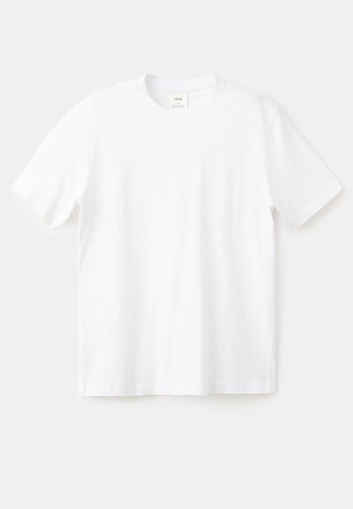 MANGO - TShirt Cherlo - White