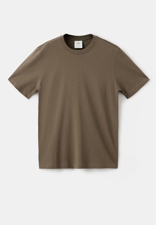MANGO - TShirt Cherlo - Light-Brown