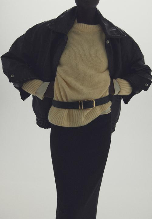 MANGO - Nash2 belt-black