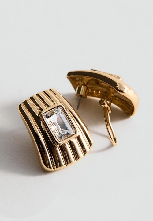 MANGO - Nora earrings-gold
